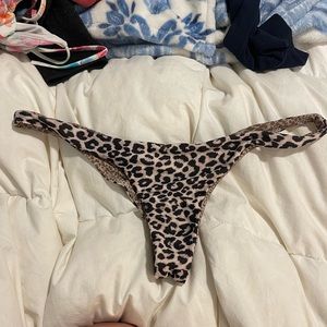 Acacia swim bottoms in cheetah print